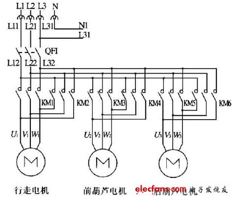 自行小车原理图