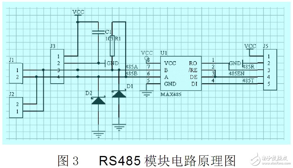 电路图天天读（22）：智能水文监控系统模块电路