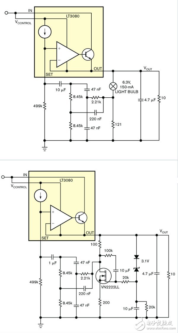 用作直流偏置交流源的双T型功率振荡电路设计
