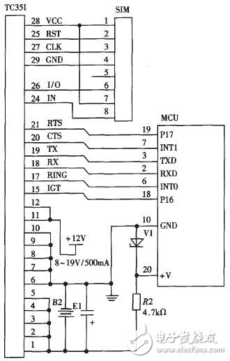 采用TC35I无线数据传输与GSM通信模块电路设计
