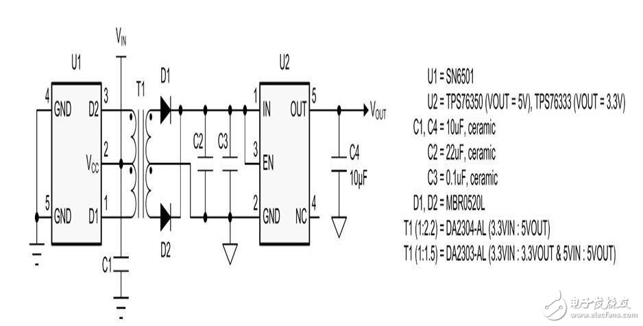 简易多种协议隔离器接口电路设计