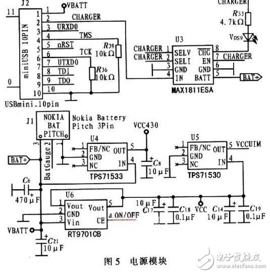 采用GPSOne技术个人定位终端系统电路设计