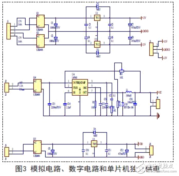 抗干扰定型机数据采集器系统电路 —电路图天天读(64)