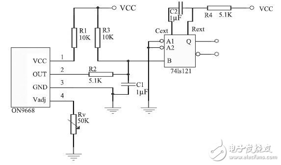 图8 照度传感器控制电路1