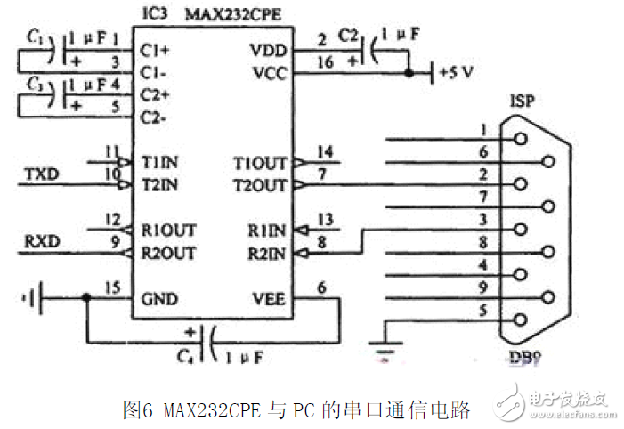 nRF24L01无线温湿度测试系统电路