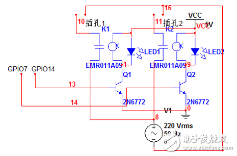 基于WiFi的智能插座电路及原理分析