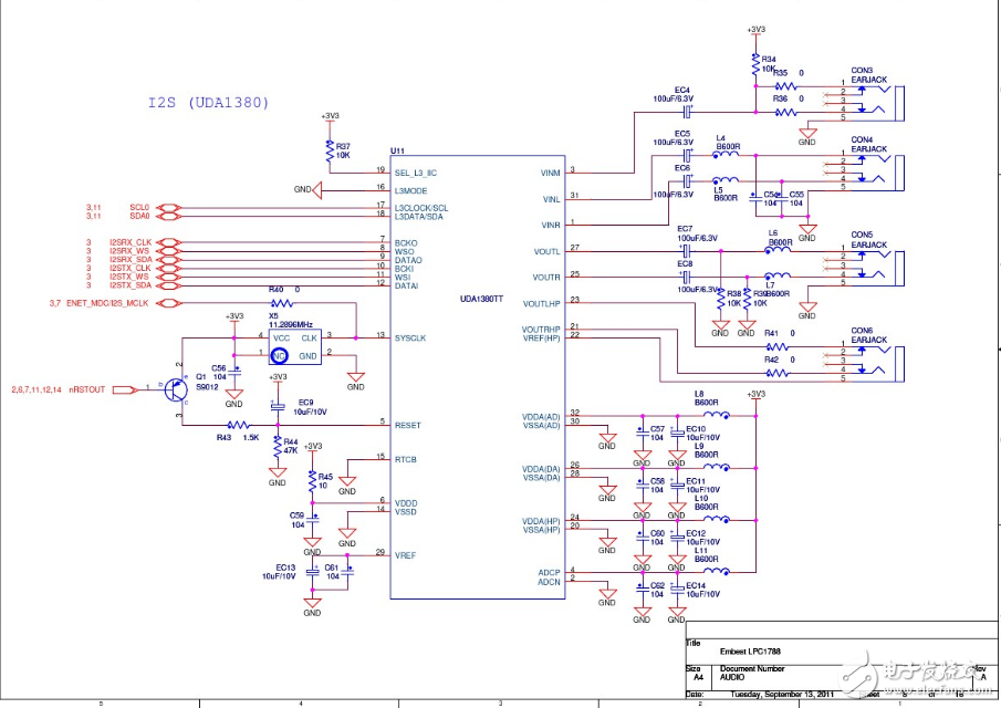 lpc1788开发板原理图