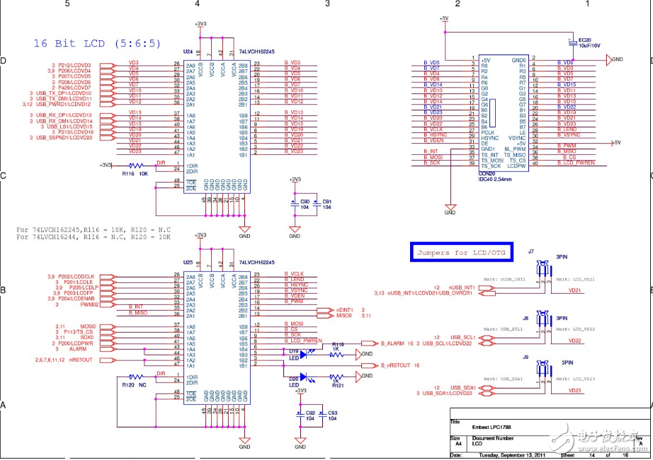 lpc1788开发板原理图