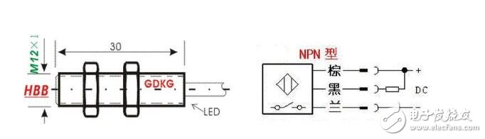 24v接近开关实物接线图_接近开关原理图_接近开关最大感应距离