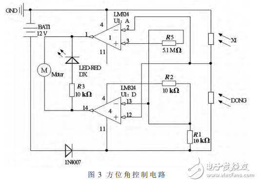 基于比较器lm324的光电探测器控制电路的设计与实现