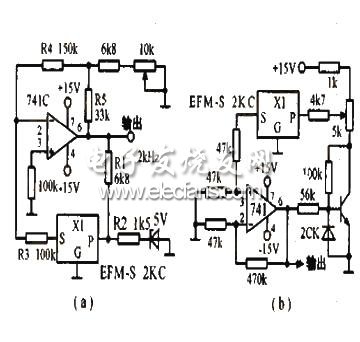 音叉振荡器电路图