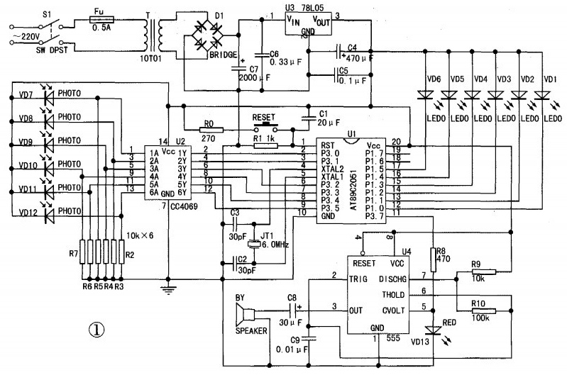 红外线报警器电路设计方案汇总(八款模拟电路设计原理图详解)