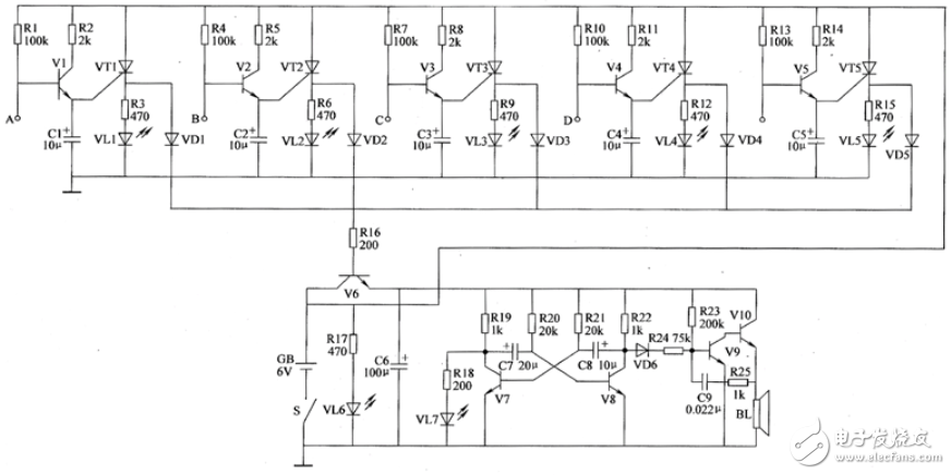 斷水報警器電路設計方案匯總（四款模擬電路設計原理圖詳解）