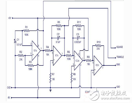 简易信号发生器电路图大全（八款简易信号发生器电路设计原理图详解）