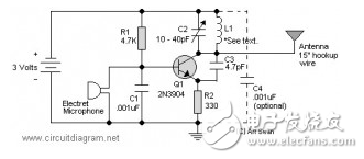 调频（FM）发射机电路图大全（调频收音机/调频中频/兆瓦无线电发射机电路图详解）