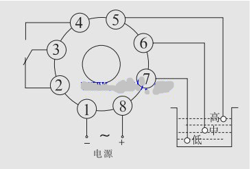 220v液位继电器接线图(图文详解) - 电工仪表电路图