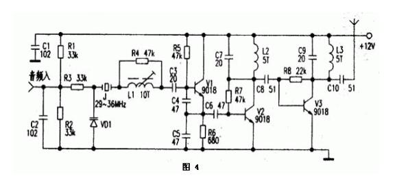 15v电池无线话筒制作六款无线话筒电路图制作消费类电子电路图