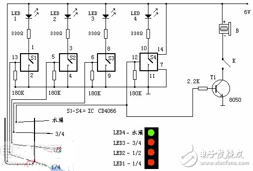 水位报警器设计电路图大全（八款模拟电路设计原理图详解）