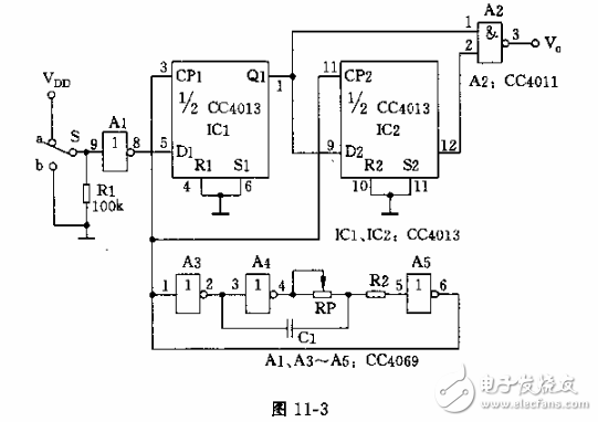 单次脉冲发生器电路图大全(七款单次脉冲发生器电路设计原理图详解)