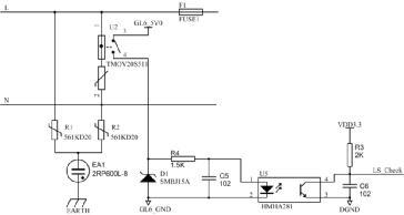 防雷电路实例分析-原理图|技术方案