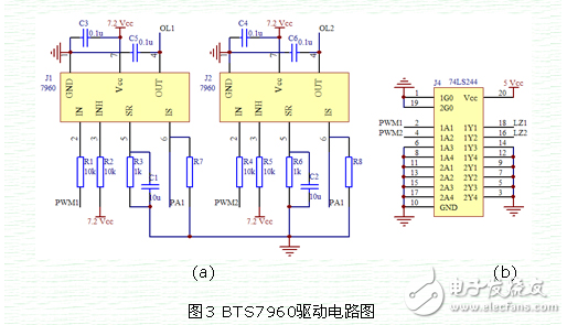 一种新型智能车电机驱动电路设计电动机控制电路图讲解